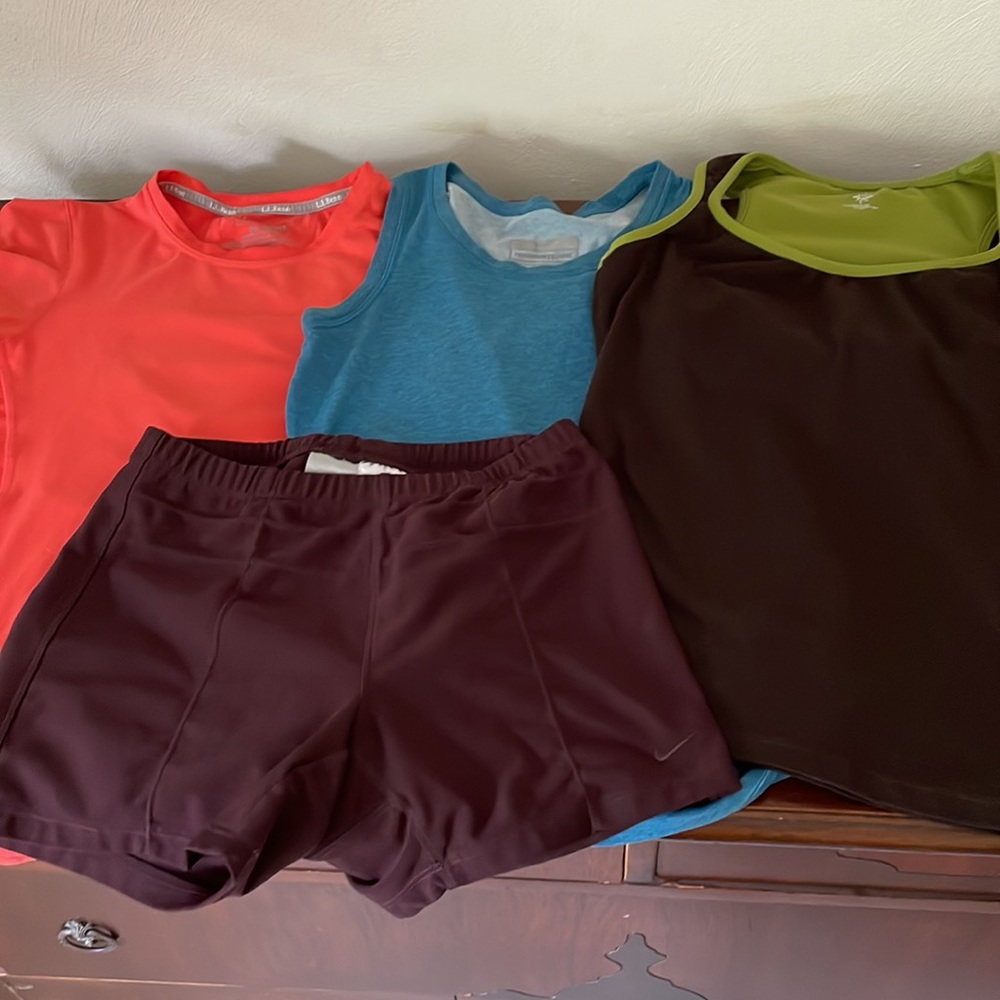 Prana, Nike, LL Bean Workout Bundle Sz Sm